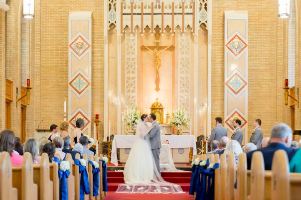 A celebration of close friends and family, perfect weather and Southern hospitality madefor a fun, laid-back, and sentimental wedding day for a charming bride and groom at St. Catherine of Siena Catholic Church and Richards DAR House in Mobile, Alabama.